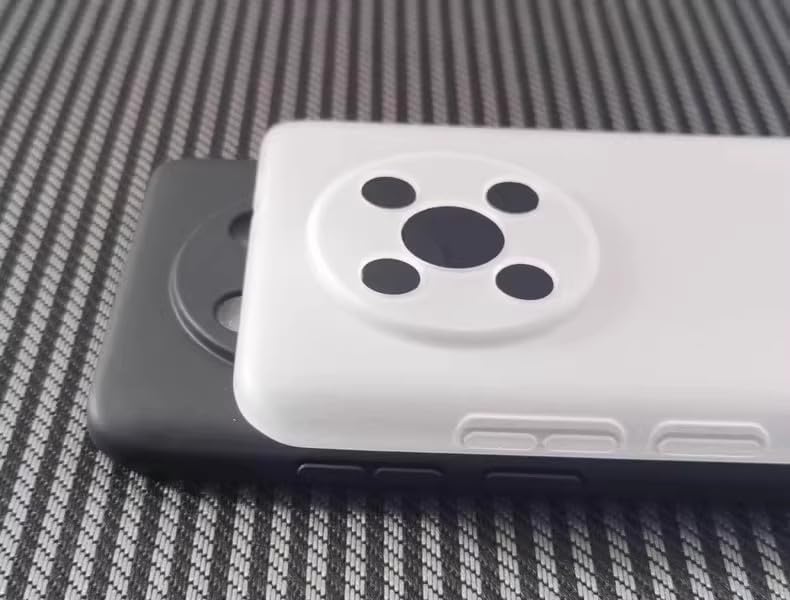 KJYFOANI per ZTE Blade A73 4G Cover, Trasparente Sottile Case