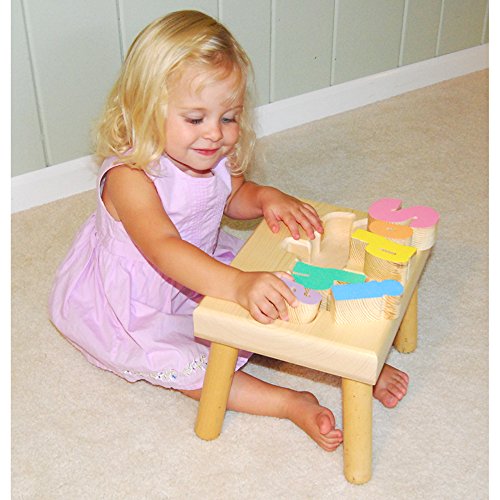 Damhorst Toys 202 Child'S Name Puzzle Stool Pastel Letters thumb #1