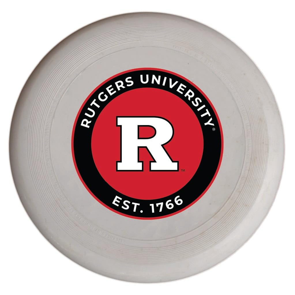 Rutgers Scarlet Knights Frisbee Flying Disc Officially Licensed Circle Design