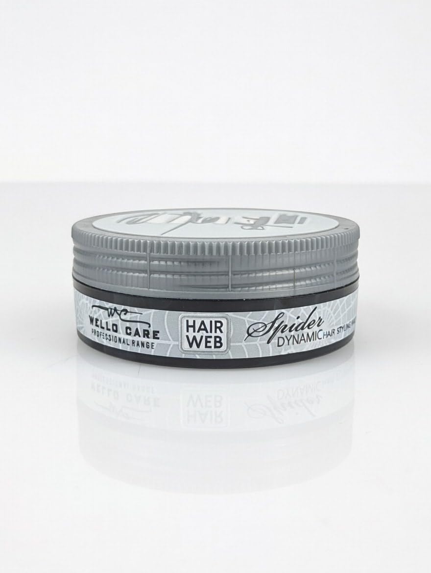 Wello Care Spider Hair Web Dynamic Hair Styling Wax, Professional Range, 100 ml-image-6