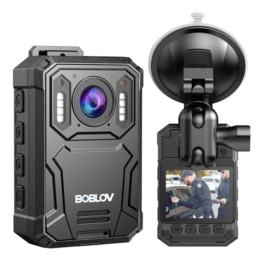 BOBLOV KJ23Pro 2K Body Camera