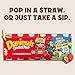 Danimals Smoothie Strawberry and Banana Dairy Drink Multi-Pack, Creamy and Delicious Low Fat Snacks for Kids, 12 Ct, 3.1 oz Smoothie Bottles​​