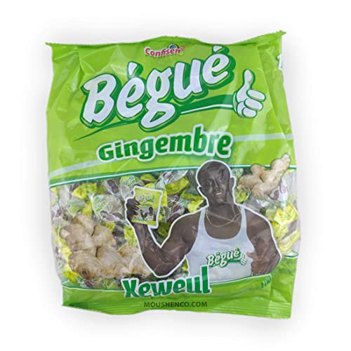 Bonbon Gingembre 100 pcs Bégué sucrerie ginger candy Sénégal Afrique