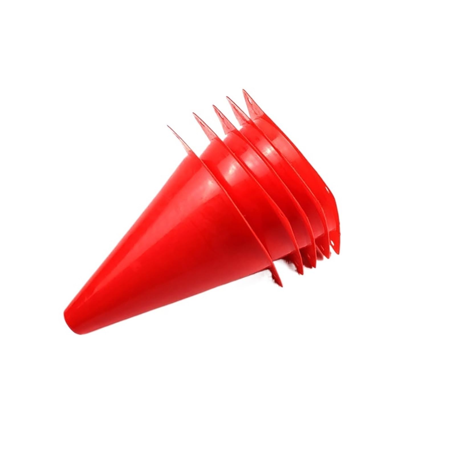 Trainingskegel für den Sport, Sport-Trainingshütchen 10 Stück 18 cm mehrfarbige Springback-Marker Fußball Outdoor Indoor