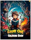 Game on! Video Game Coloring Book: Imagine, Adventure, Paint: Gaming Fun for Young Artists (Ages 5-10)