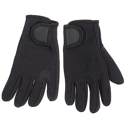 CORHAD Elastic Adult Diving Gloves Warm Comfortable Outdoor Fishing Gloves for Men Compact Portable Design for Swimming