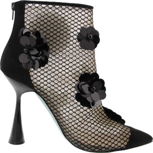 Betsey Johnson Womens Embellished Faux Leather Ankle Boots2