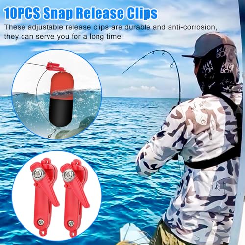 TSV 10PCS Downrigger Release Clips