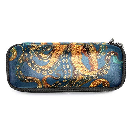 Preisvergleich Produktbild Personalisierbares farbiges Federmäppchen, Kapazität, Stifteetui, Doppelreißverschluss, Schreibwaren-Tasche, Kosmetiktasche mit Fächern für Mädchen, Jungen und Erwachsene