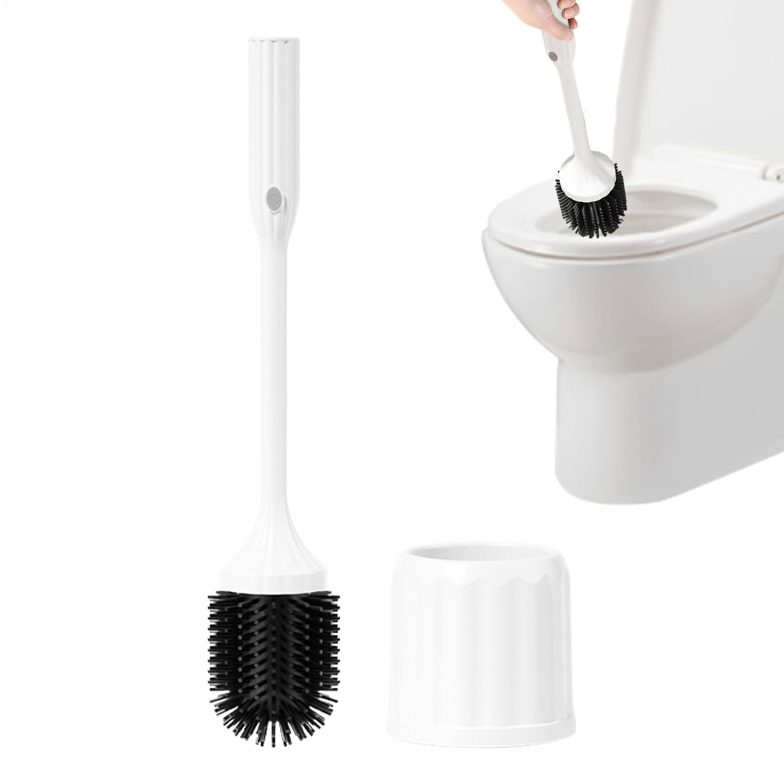 Scopino per WC con supporto associato scopino elettrico con supporto