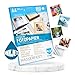 SKULLPAPER® Fotopapier A4 Hochglanz Premium | 50 Blatt 200 g/m² | Inkjet Tintenstrahldrucker | sofort trocken | wasserfest