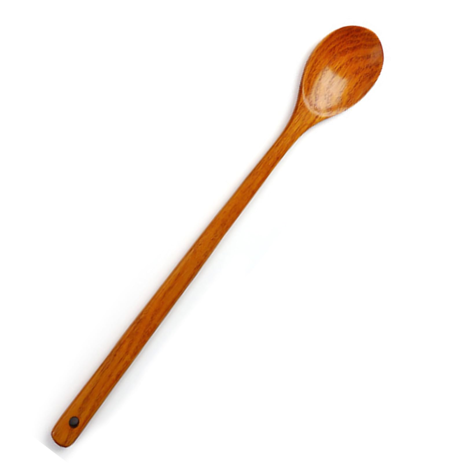Muiltvoe Extra Long Handle Wooden Spoon -19.7 inch Wooden Kitchen Utensils Wood Stirring Wood Soup