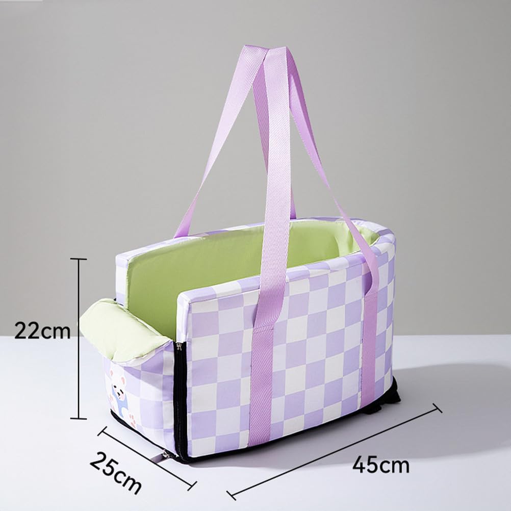 Consola central para mascotas, asientos de coche impermeables para perros y perros con cinturón de seguridad, transportador de viaje portátil para cachorros y gatos, desmontable y lavable