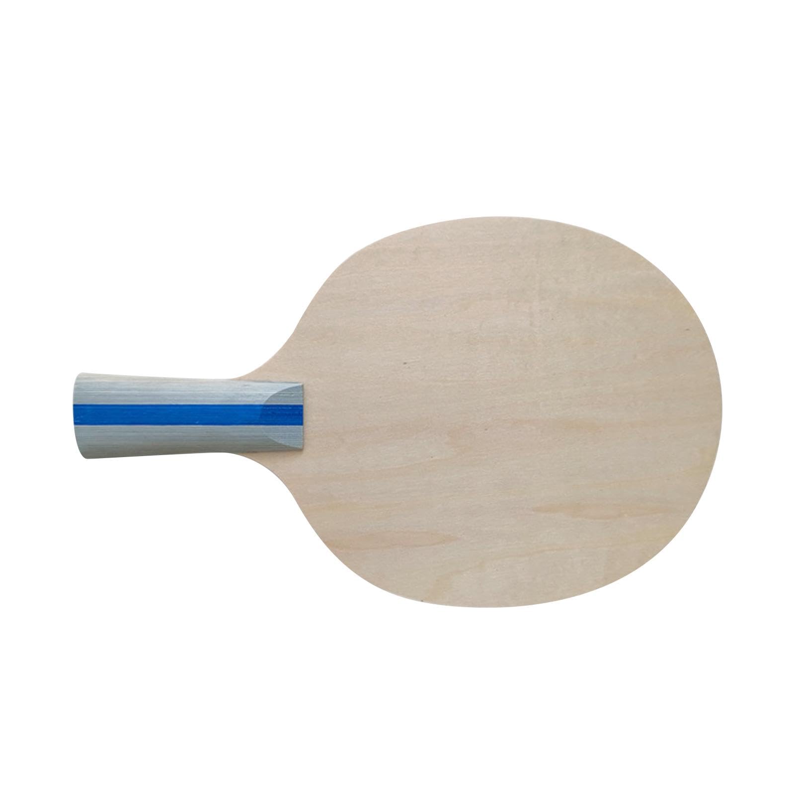 UGPLM Table Tennis Blade Base Plate Pingpong Blade Portable Handmade Wooden Table Tennis Racket for Children Athletes Indoor Outdoor Game Practice, Beige, 239mmx147mm