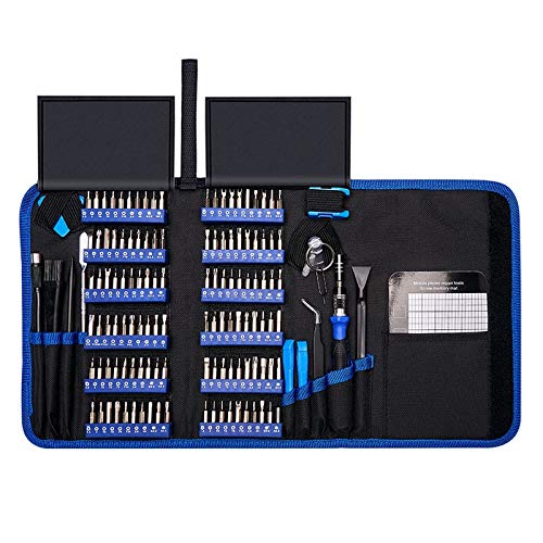 Präzisions-Schraubendreher-Set, 140 in 1 CR-V Schraubendreher Magnetic Torx Hex-Schraubendreher-Bits Elektronik-Reparatur-Tool-Kit-Bit, mit