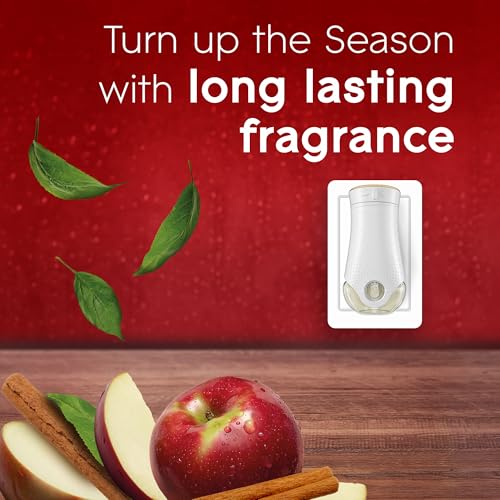 Glade PlugIns Refills Air Freshener, Scented and Essential Oils for Home and Bathroom, Autumn Spiced Apple, 4.69 Fl Oz, 7 Count - image 3