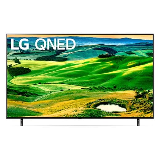 LG QNED80 Series 75-Inch Class QNED Mini-LED Smart TV 75QNED80UQA, 2022 - AI-Powered 4K TV, Alexa Built-In