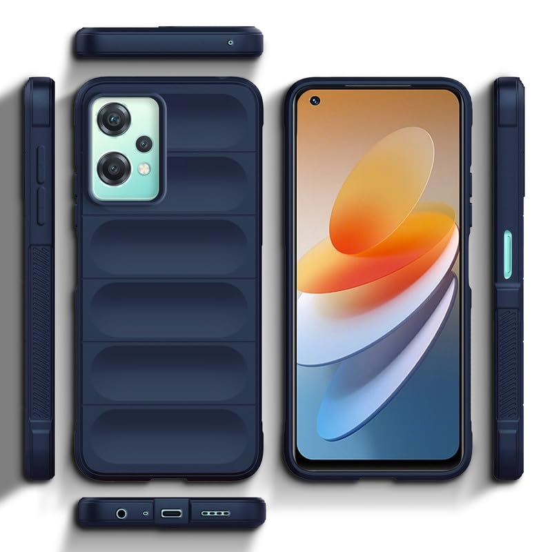 Image of Mr. Case Silicone Back Cover Case for OnePlus Nord CE 2 Lite 5G | Comfort Grip Soft Touch Matte TPU | - Blue