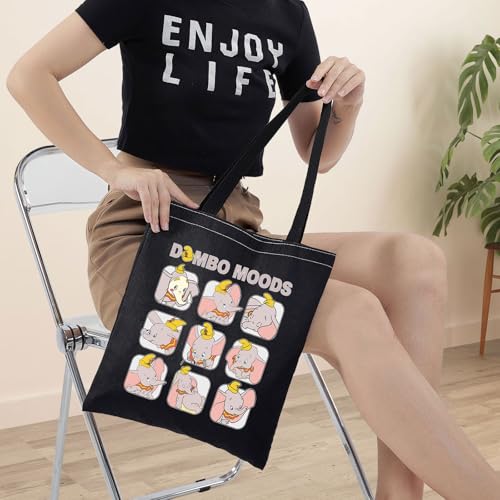 Bolso Tote Dumbo con diseño de elefante para mujer miniatura 3