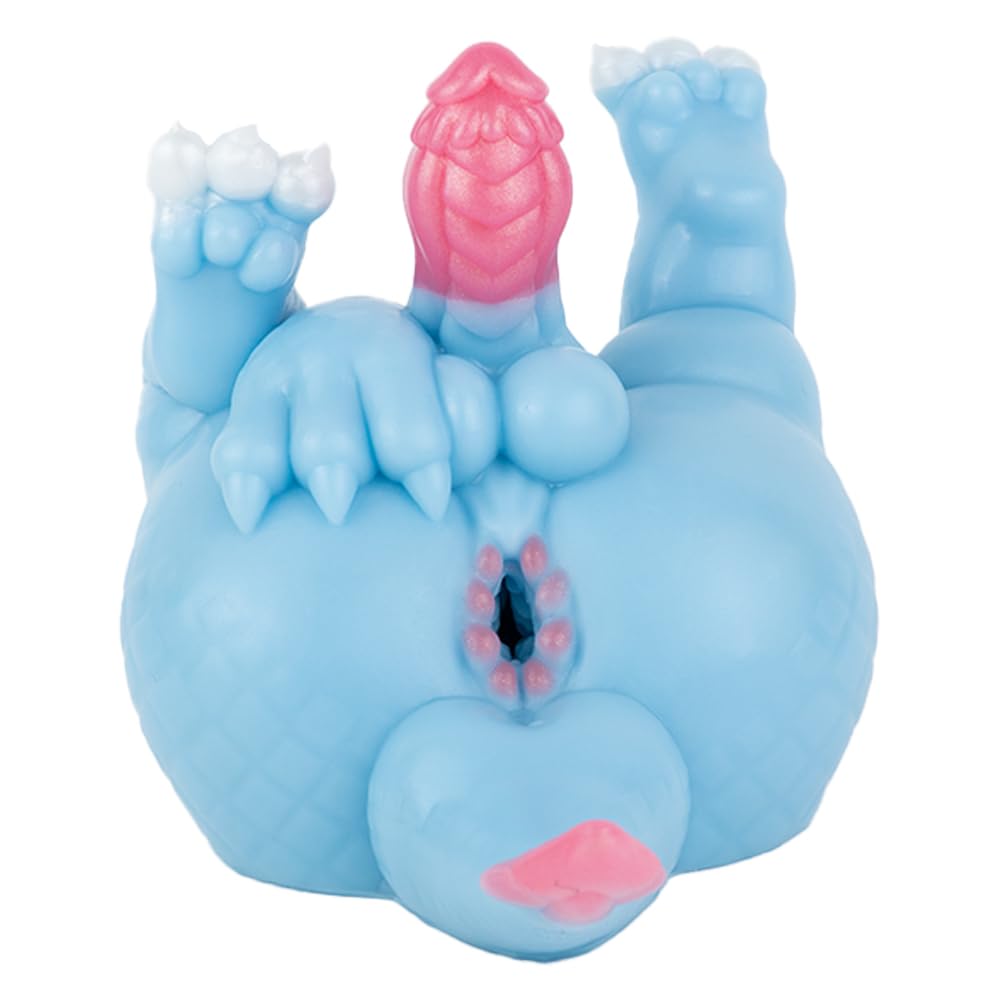 1476g Realistische Gay Drachen Masturbator Groß Tier Masturbieren für Männer mit Animal 3D Anal Taschen Muschi Tragbare Pocket Pussy Penismassage Oralsex Erotik Sex Spielzeug für die Männer Solo