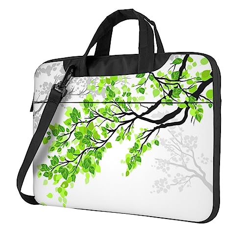 Sac ordinateur portable à feuilles imprimées pour protéger votre matériel au bureau