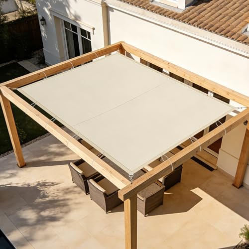 Windscreen4less 12' x 16' Waterproof Sun Shade Sail...