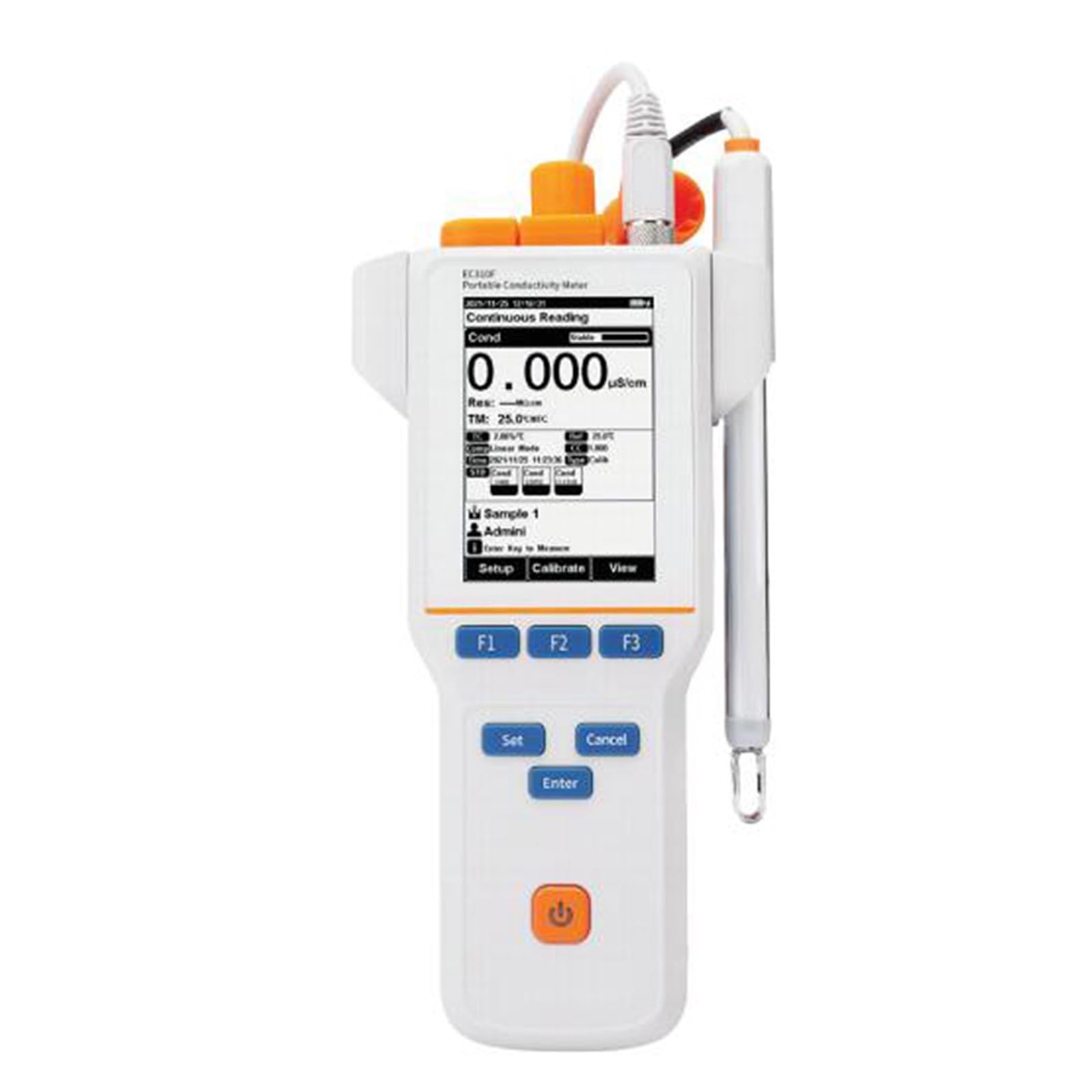 EC310F cyfrowy przenośny elektryczny miernik przewodności PH oleju i wody, zasolenie Tds przewodność Orp miernik ph Tester Laboratorium Badawcze