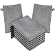 HOTUT Frottee Waschhandschuhe, 8er Set Waschhandschuhe，Waschlappen, Mikrofaser-Waschhandschuhe, Wiederverwendbare Make-up-Entferner Handschuhe, Weiches Gesichtshandschuh, 20x15CM