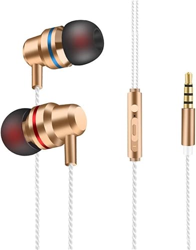 TIMEMEAN Cuffia 3 5 millimetri con Microfono Stereo Basso Auricolari in-Ear Cuffia Cuffia Auricolari TIMEMEAN Cuffia 3 5 millimetri con Microfono Stereo Basso Auricolari in-Ear Cuffia Cuffia Auricolari