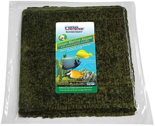 Ocean Nutrition Seaweed Selects Green Marine Algae 50-Sheets 5.29-Ounces (150 Grams)