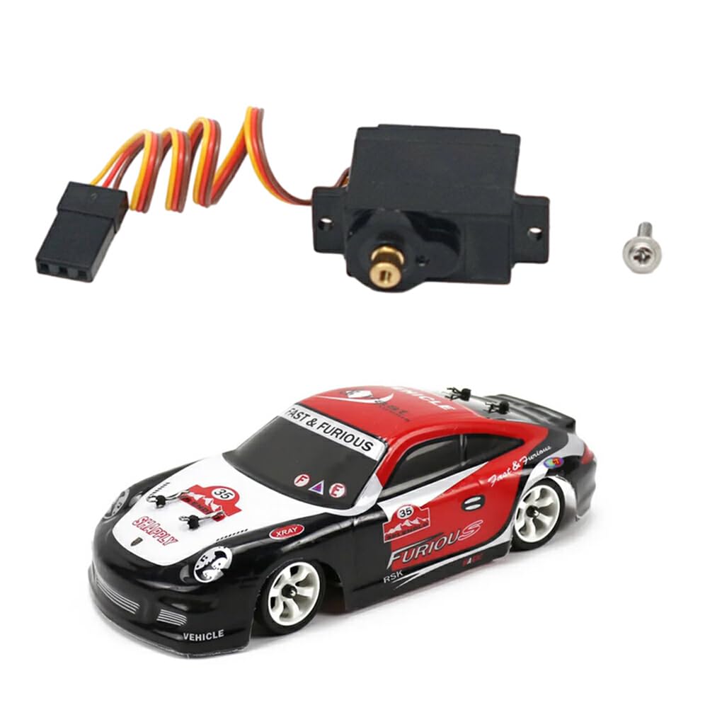 Servo Engrenage Métal Pour Wltoys K969 1/28 – Upgrade Direction – Pièce RC – Contrôle Précis – Bleu