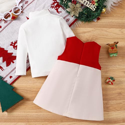 Vestido de princesa de Navidad para niña ideal para fotos familiares 4