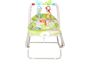 Soft, Detachable Baby Rocking Chair with Playful Toys