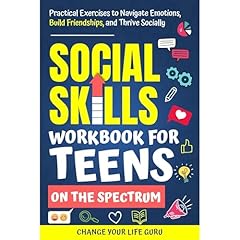 Social Skills Workbook for Teens on the Spectrum Audiolibro Por Change Your Life Guru arte de portada