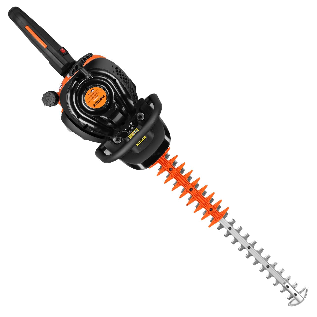 Fuxtec Taille-Haies Thermique Professionnel FX-MHP126 avec Guide de Lames XXL 800mm, Moteur 2 Temps, 25,4cm3,