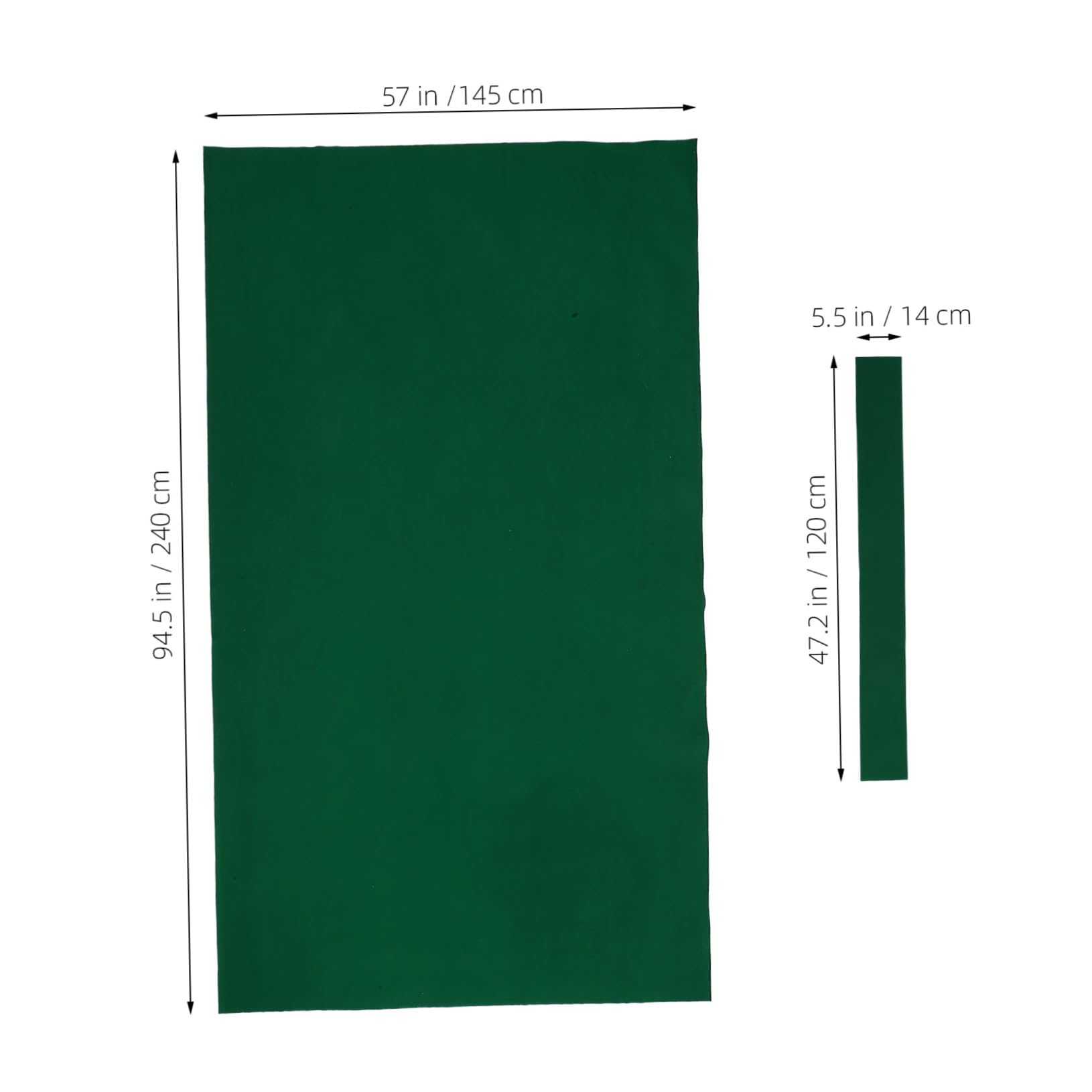 KICHOUSE Billiard Tablecloth Replacement Pool Table Cover Single-Sided Design Snooker Table Liner Indoor Outdoor Classic Style