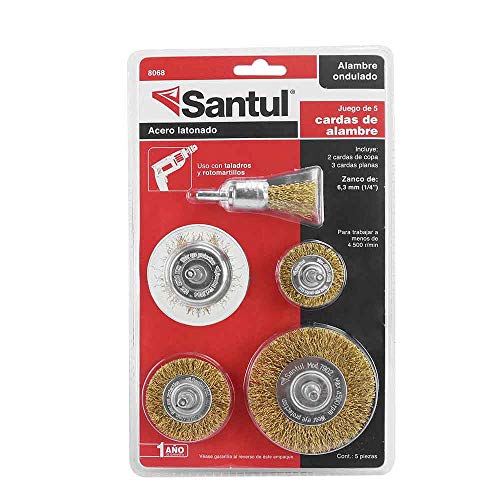 Encuentra tipos de cardas para taladro marca santul, en la categoría de pulidoras y esmeriladoras. Tipos de cardas para taladro Marca Santul 2