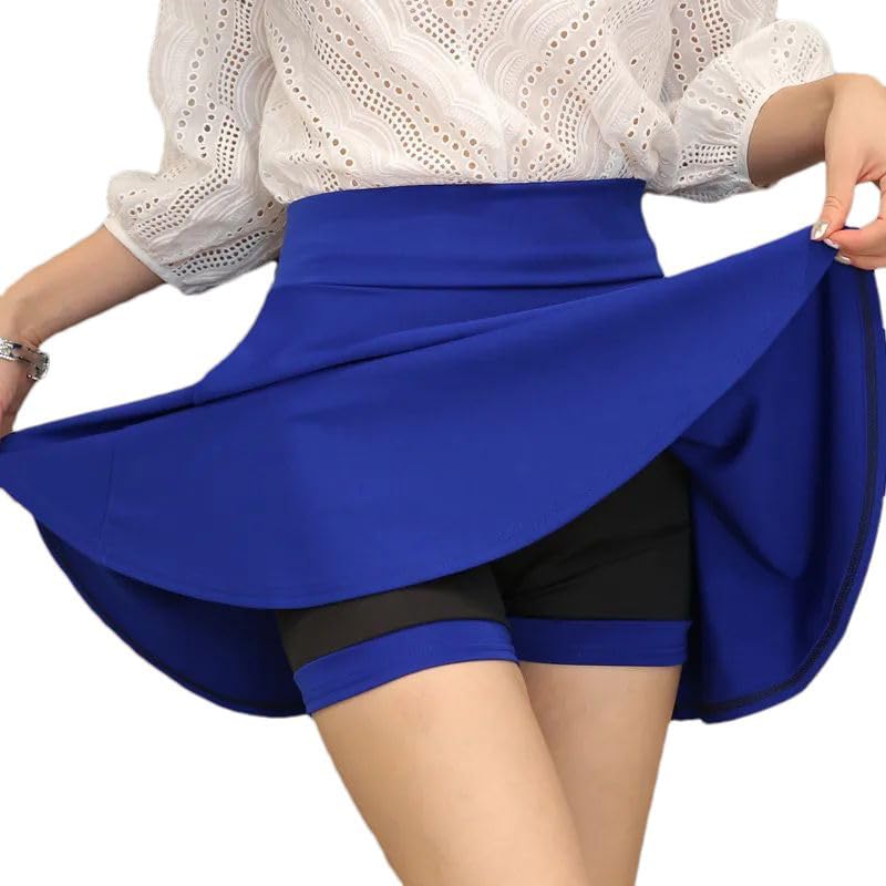 Jupes plissées taille haute été anti-transpiration jupe légère extensible