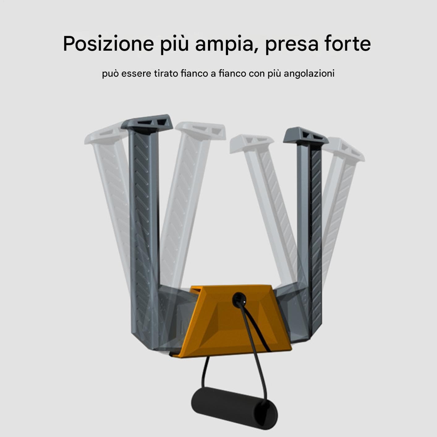 Sbarra per Trazioni da Porta Compatto Portatile Antiscivolo | Barre per Trazioni Porta Casa Adatto a Fitness Allenamento in Interno ed All'Esterno Viaggio e Ufficio