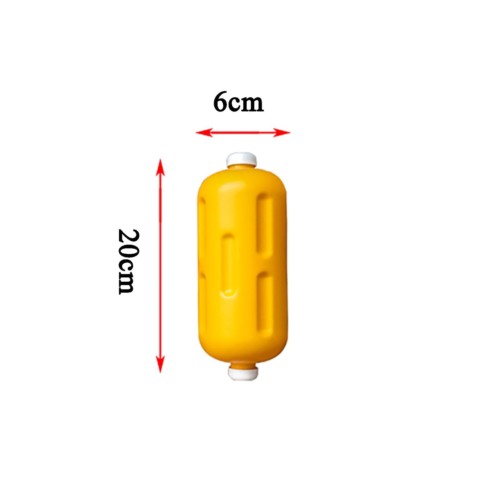 Genérico Cuerda de Seguridad para Piscinas con flotadores - Línea divisoria Flotante Duradera para Piscinas, Ideal para Seguridad y segmentación, cordón de Polietileno de Alta Resistencia para seguri