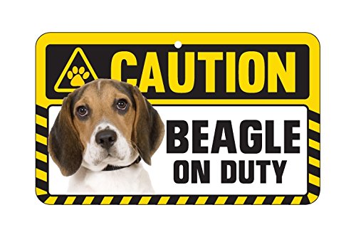 BEAGLE HOUND CAUTION SIGN
