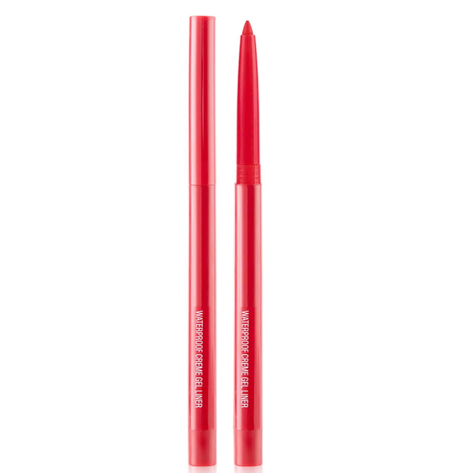 Eyeliner Pen, Waterproof Eyeliner Long-lasting, Red Eye Liner, High-Pigmented Colorful Eyeliners Easy To Use Eye Liner Pen for Women, Red