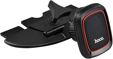 Pinhen HOCO - Soporte magn?tico para coche con soporte de muelles y rotaci?n de 360 grados, para iPhone X 8 7Plus/7, Galaxy Note S8 y GPS Pinhen HOCO - Soporte magn?tico para coche con soporte de muelles y rotaci?n de 360 grados, para iPhone X 8 7Plus/7, Galaxy Note S8 y GPS