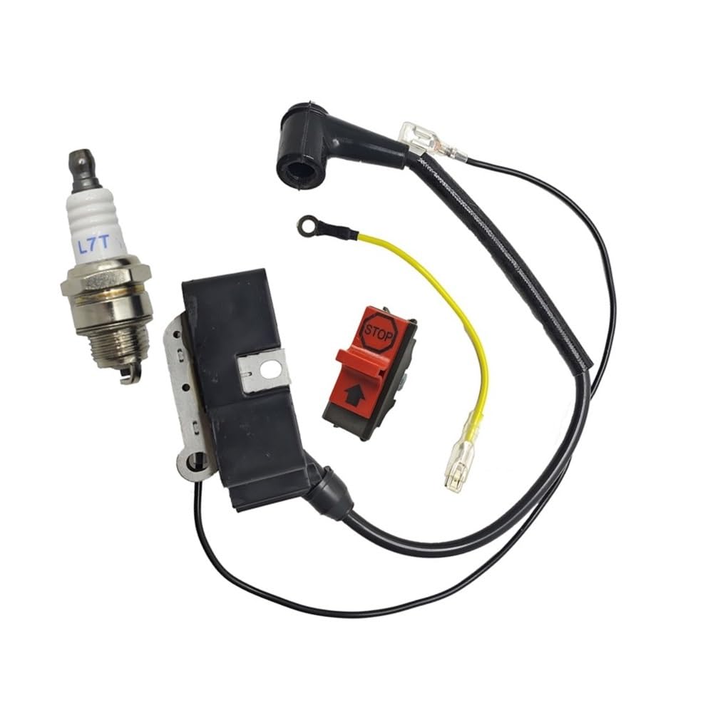 Kit de Interruptor de Parada de Emergencia for Bobina de Encendido Compatible con motosierras CS2255, 2186, 2188, 2063, 2065, 2071, 2165, 2171, CS2135 y CS2138.