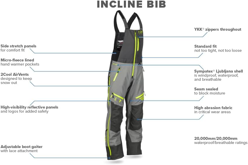Fly Racing Incline Snow Bib - Image 4