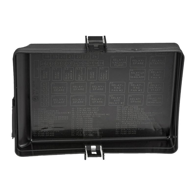 Car Power Distribution Center Fuse Box Cover for Dodge Challenger 2015 2016 2017 68260212AA