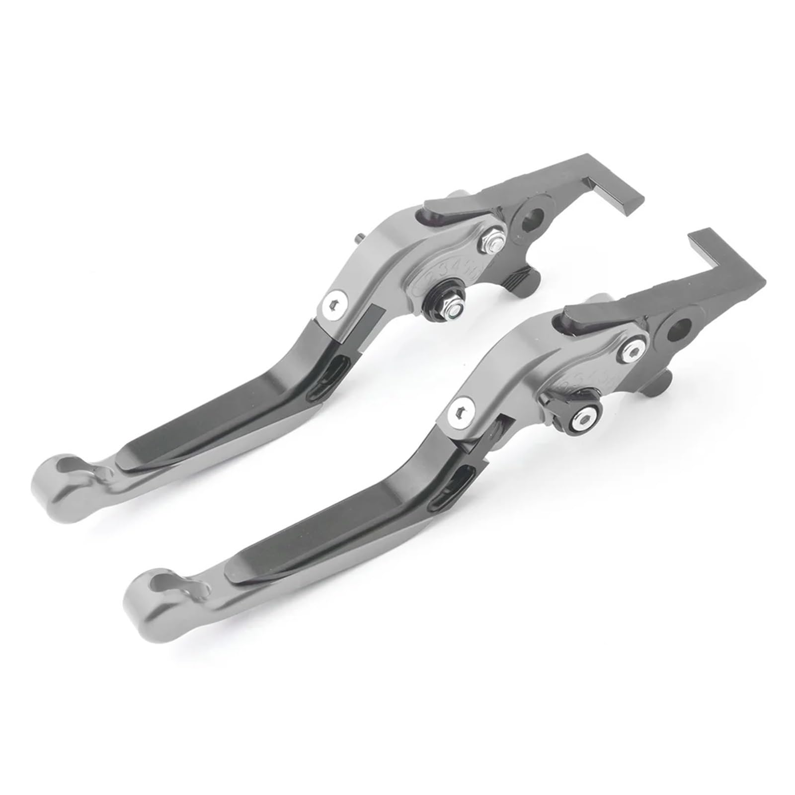 Wnftyske Grey 2 Motorcycle Brake Clutch Lever Pivot Levers Adjustable Motorcycle Brake Levers Clutch Perches For Kawa&Saki For Vul&Can 900 Vn900c 2012-2016 2015 2014