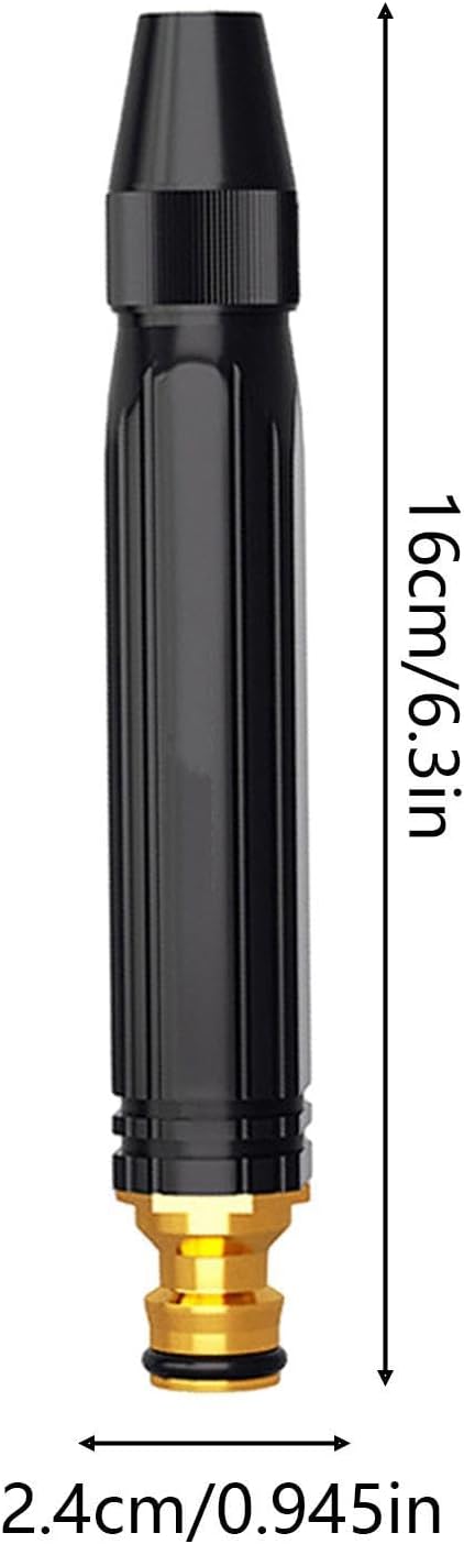 Power Nozzle for Garden Hose - Heavy-Duty Adjustable Portable Sprinkler Sprayer - Hose Nozzle High Pressure,for Watering Washing Cleaning Car Home Outdoor Yard