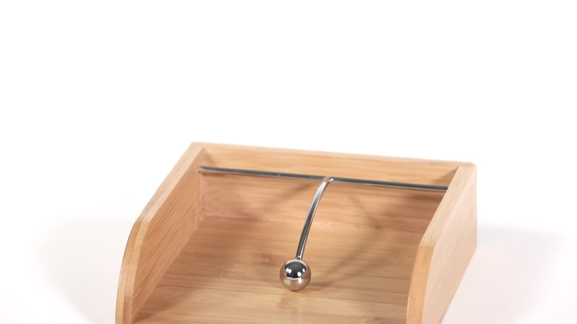 Relaxdays Portatovaglioli Argento Con Peso - Per Salviette 33x33 Cm, Design Acciaio Per Tavolo O Bancone - Foto 9