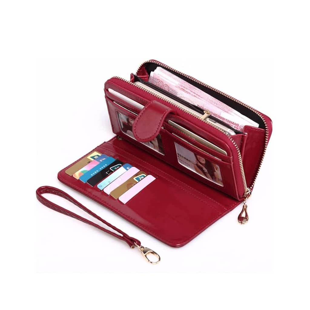 Cartera Tarjetero Mujer Cartera Con Llavero Y Pulsera - Doble Bolsillo Con Cremallera Para Mujer Regalo Mujer Moda